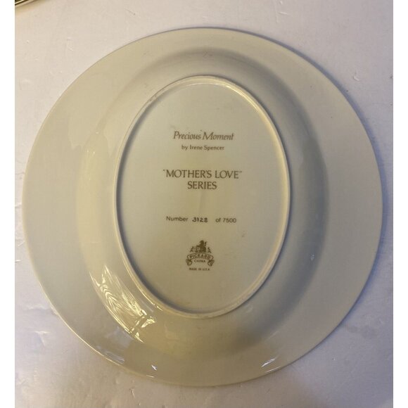 First Edition Collector Plate Precious Moment Irene Spencer Pickard China - Picture 4 of 11